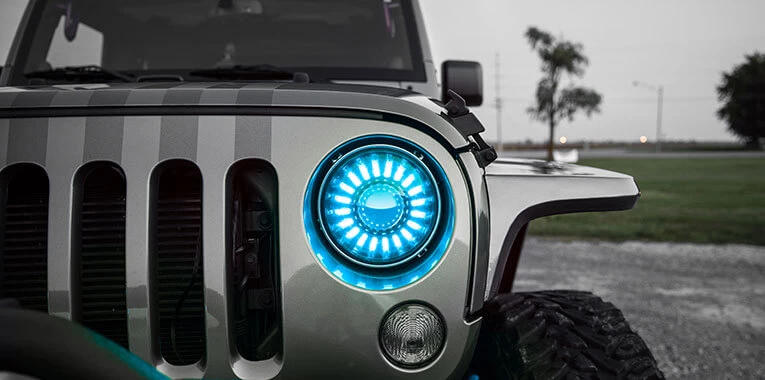 Smartphone App LED Car Accent Light Kits from XKGLOW