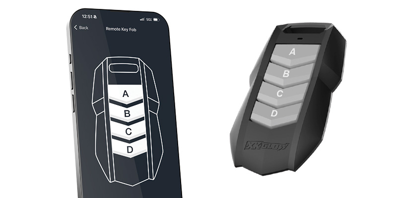 XKmax Keyfob for LED light control